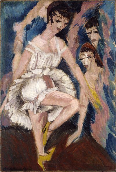Tänzerin von Ernst Ludwig Kirchner